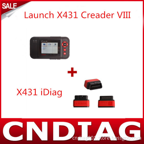 Launch X431 Creader VIII (CRP129) Plus 4 Sets of X431 Idiag Auto Diag Scanner